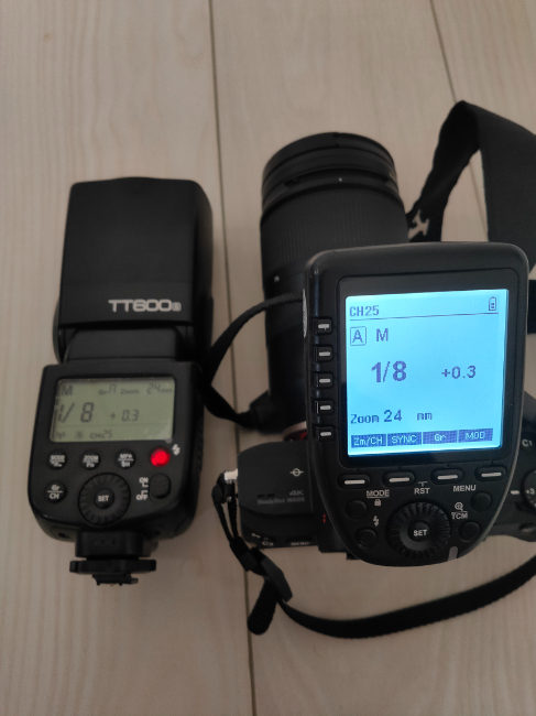 GODOX　TT600をオフカメラで使用する