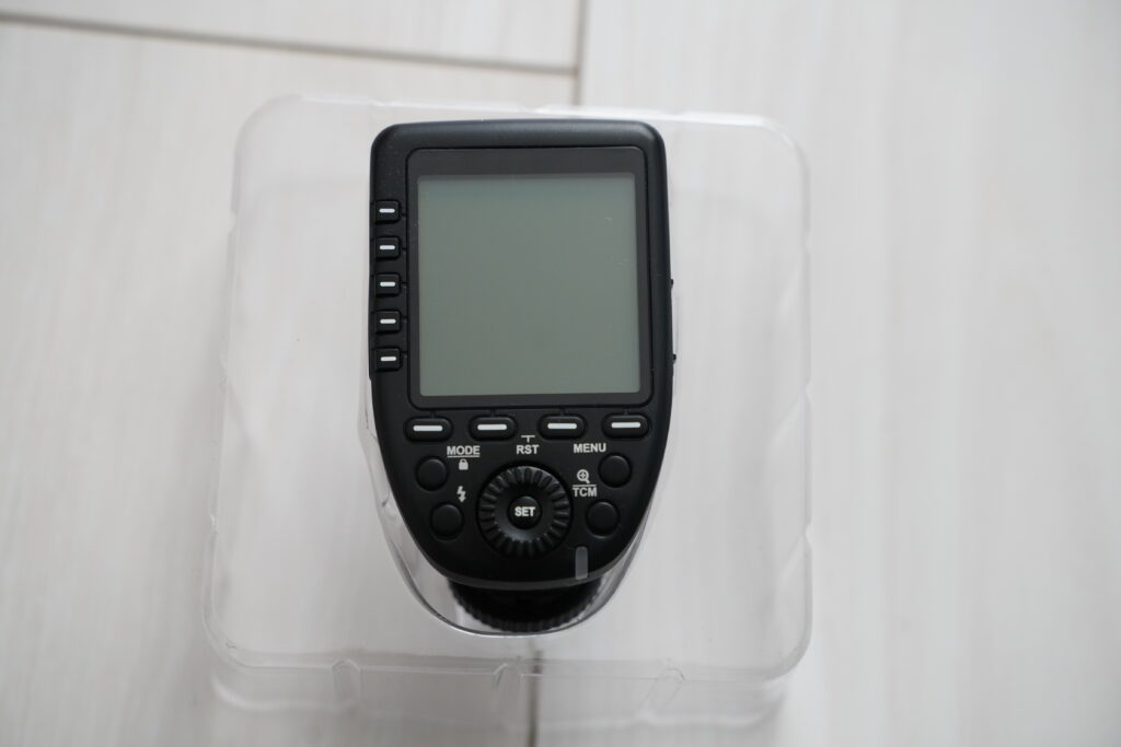 GODOX Xproの液晶画面