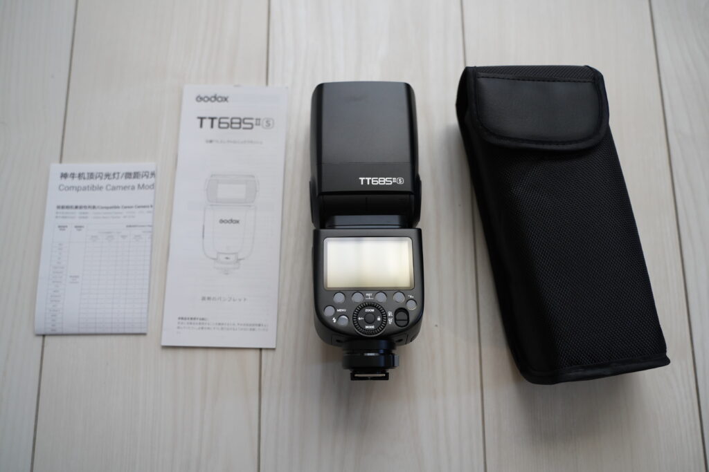 GODOX　TT685ⅱのパッケージ内容